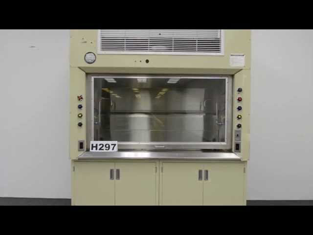 6′ Lab Fabricators Company Laboratory Fume Hood w/ Cabinets