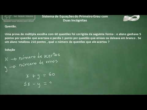 Sistema de Equações do 1o grau – GeoGebra