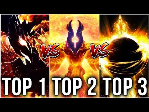 BEST Phoenix Players on Dotabuff - Top 1 vs Top 2 vs Top 3 - Who is the BEST? Dota 2 EPIC Gameplay