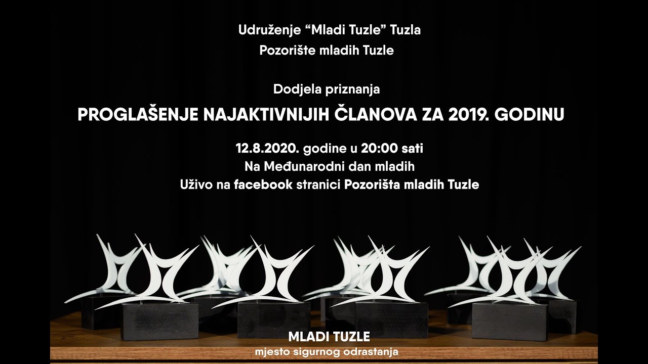 Proglašenje najaktivnijih članova za 2019. godinu