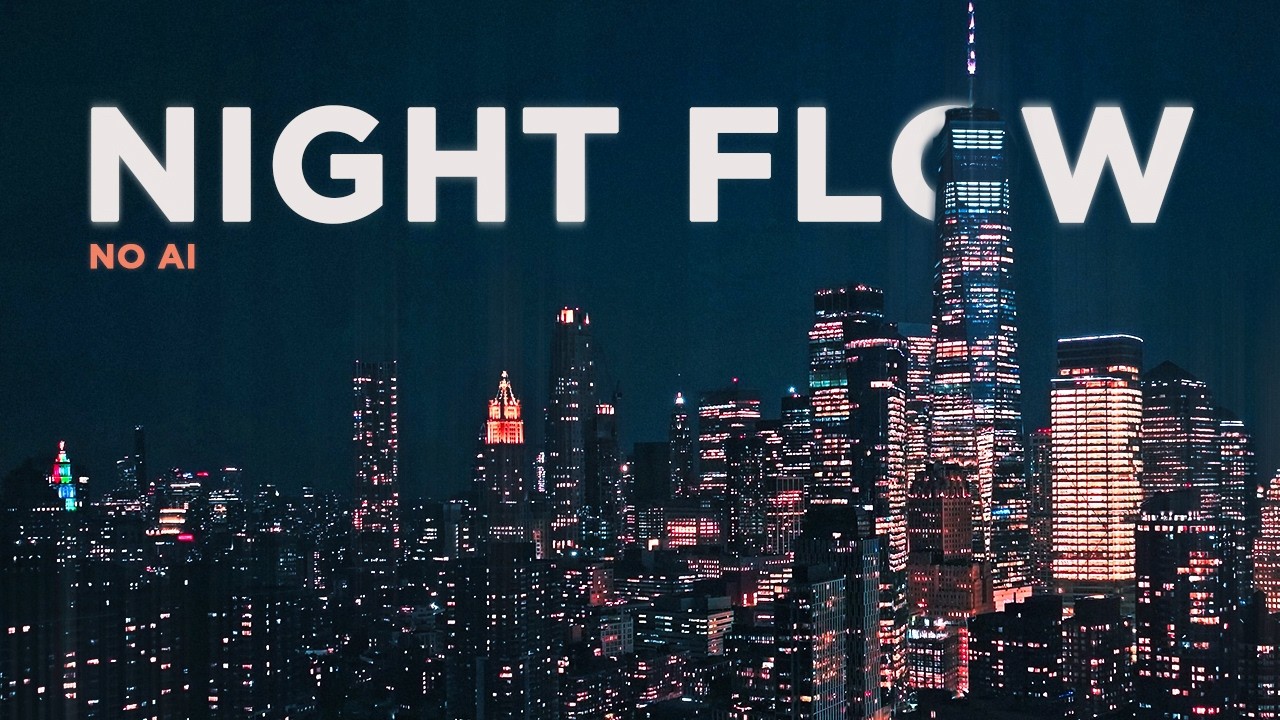 Night Work Music for Focus & Productivity — Future Garage Mix — No AI