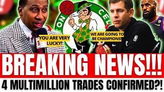4 NBA STARS CONFIRMED IN A MASSIVE BOSTON CELTICS TRADE? | NBA