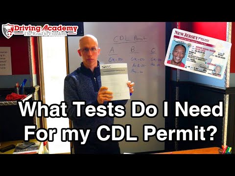 What Tests Do I need to take for my CDL Permit? - Driving Academy