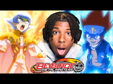 DAMIAN VS GINGKA WAS LEGENDARY!!!! FIRST TIME WATCHING BEYBLADE METAL MASTERS EPISODE 43-44 REACTION