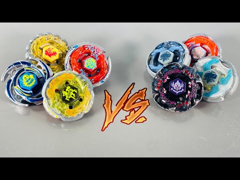 Team Wang Hu Zhong vs Team EXCALIBUR! World Championship Beyblade Metal Fight!!!