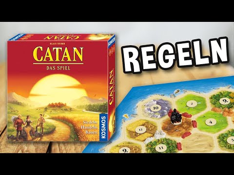CATAN (Das Spiel) - Spielregeln TV (Spielanleitung Deutsch) - KOSMOS Die Siedler von Catan