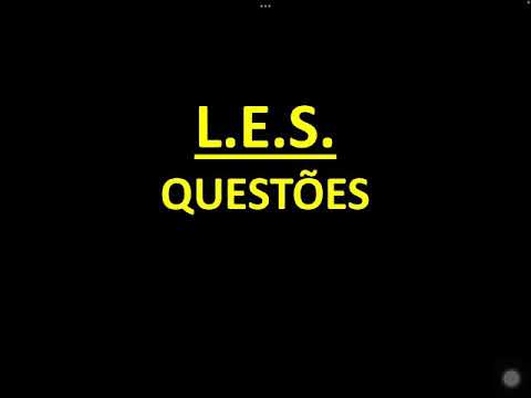 Lupus eritematoso sistêmico (LES) QUESTÕES