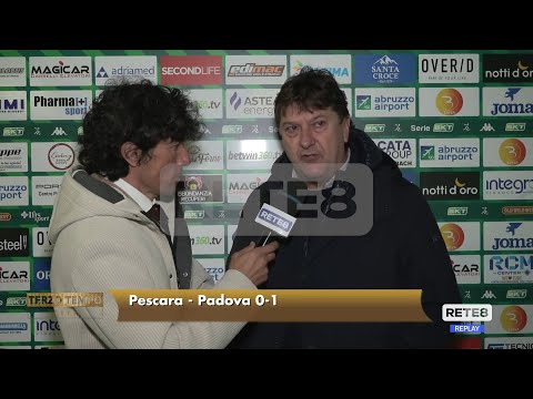 Pescara - Padova 0-1 91st minute Sebastiani: "It was the best match of the year."