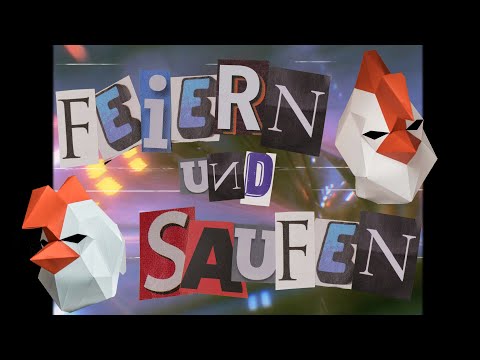 FEIERN UND SAUFEN - HÄHNCHENTEILE feat. RIMÉ (Official Video)