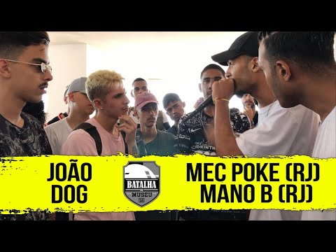 JOÃO & DOG X MEC POKE (RJ) & MANO B (RJ) - Batalha do Museu #402 (1ª Fase)