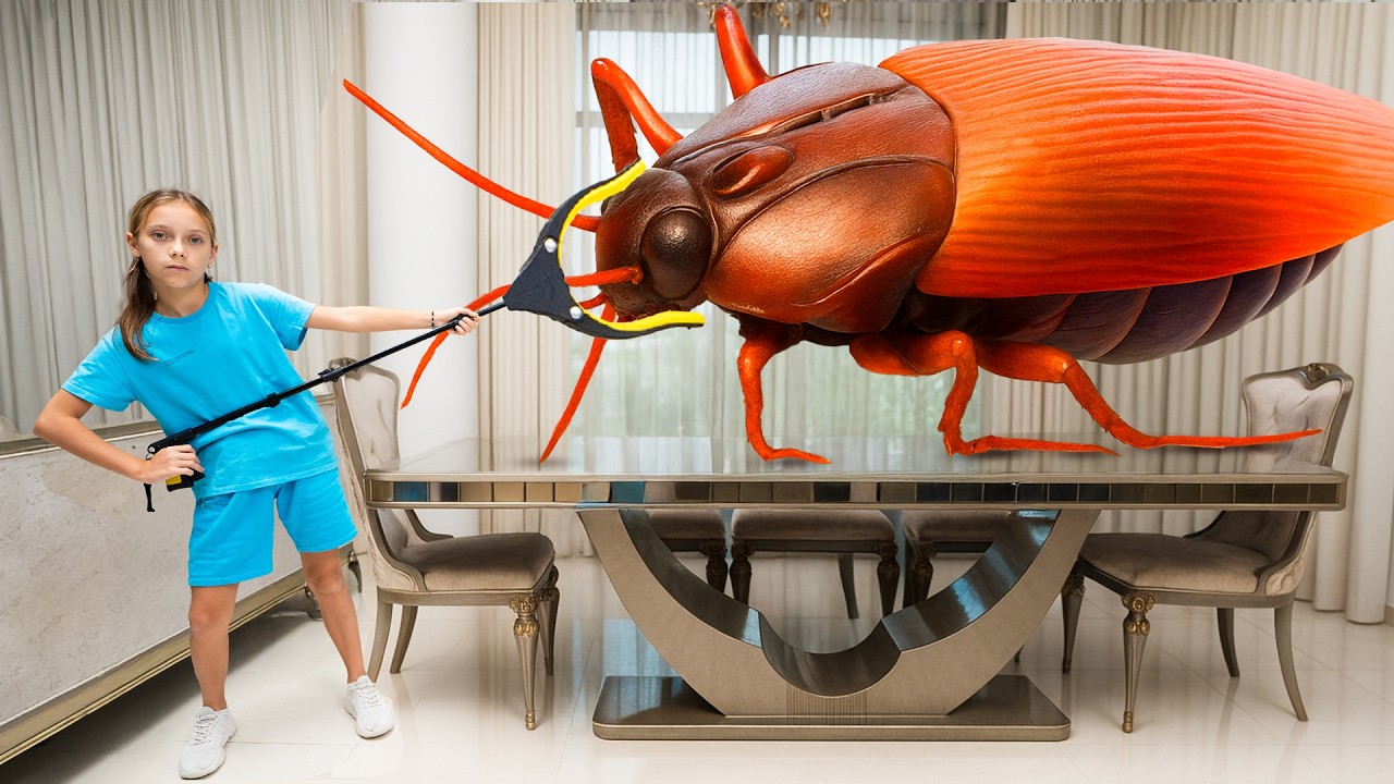 Kids’ Toy Bug Hunt at Home | Pretend Play and Fun Facts