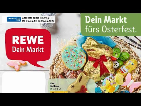 🛒 Rewe Katalog Prospekt 4. bis 9. April 2022 - Neuigkeiten, Angebote Deutschland 🇩🇪