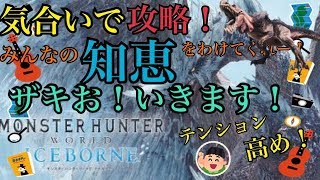 アイスボーン気合いで攻略すんぞ！