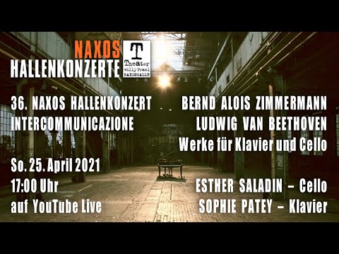 36. Naxos Hallenkonzert | So. 25.04.21 – 17:00 Uhr | Online-Stream