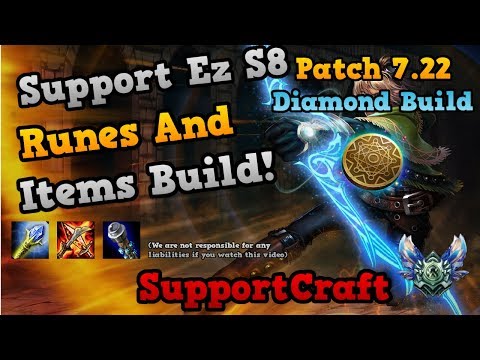 Ezreal Support Build Season 8 Runes - You Have Been Warned! | SupportCraft
