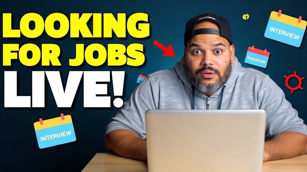 Web Developer - Looking For Jobs Live plus Answering Career Questions