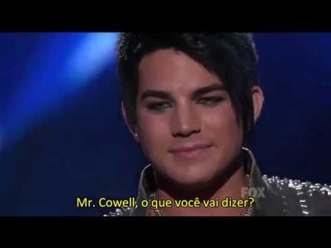 Performance de "Whole Lotta Love" - Adam Lambert, TOP 4, American Idol (2009) - legendado