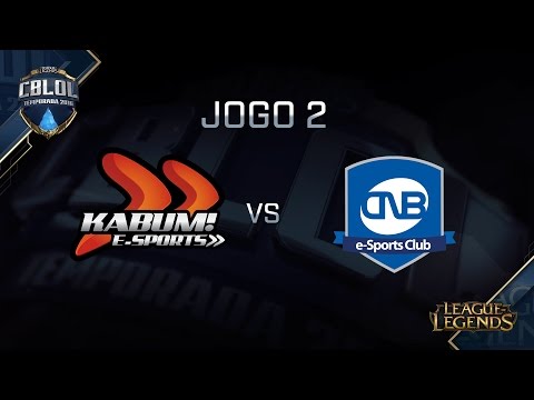 KaBuM x CNB (S4 - Jogo 2) CBLoL 2016 - 2ª Etapa