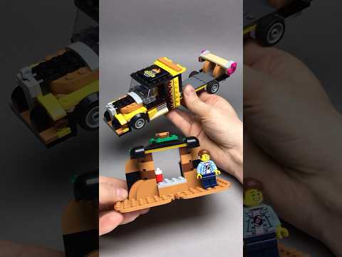 Supertruck MOC 🍔🔥🔥Made from #60404 LEGO City Burger Truck set 🟰🟰🟰🟰 #legotruck #legomoc #LEGO