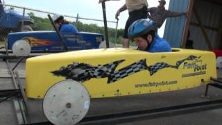 preview picture of video 'Soap Box Derby Racing In Houlton Maine | Maine State 2013, 18th Race Video'