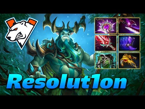 Resolut1on Nature's Prophet - HEAVY DAMAGE! - Dota 2 Pro Gameplay