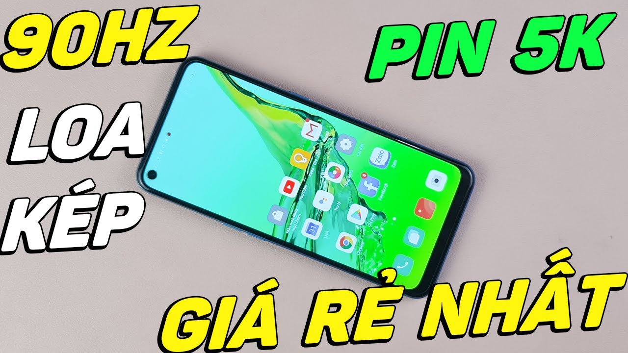 Mở hộp OPPO A53: Màn 90HZ, PIN 5K, LOA KÉP, GIÁ RẺ NHẤT cạnh tranh Vsmart Live 4!!!