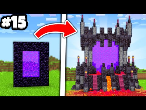 I improved the NETHER PORTAL in Minecraft...