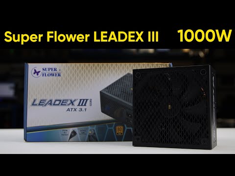 Super Flower LEADEX III GOLD UP ATX 3.1 1000W Power Supply - LABS Test Report