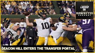 Iowa Football: Deacon Hill enters the transfer portal, what