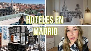 MIS HOTELES FAVORITOS DE MADRID 🫶🏻🗺🤭#hotel #madrid #vlog #tag