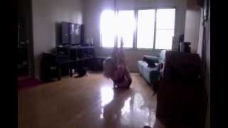 Pole Dance Practice to &quot;One For The Ride&quot; by Waxwing