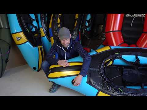 PACKRAFT TUTORIAL - Alpacka CargoFly - Stowing luggage correctly in a packraft (2021)