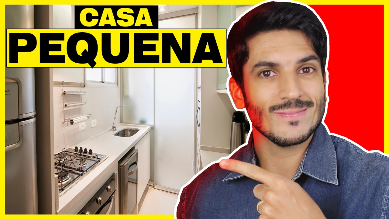 CASA PEQUENA - 5 DICAS PARA AMPLIAR SALA PEQUENA, COZINHA PEQUENA, QUARTO PEQUENO E BANHEIRO PEQUENO