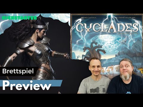 Cyclades: Legendary Edition – Brettspiel – Preview mit Alex & Peat