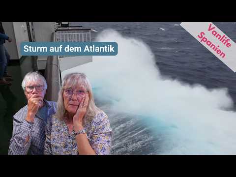 Kanaren-Überfahrt im Sturm - was erwartet uns? | Vanlife Kanarische Inseln