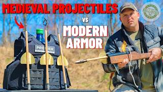 Medieval Projectiles vs Modern Armor (How Lethal Was The Medieval Handgonne ???)