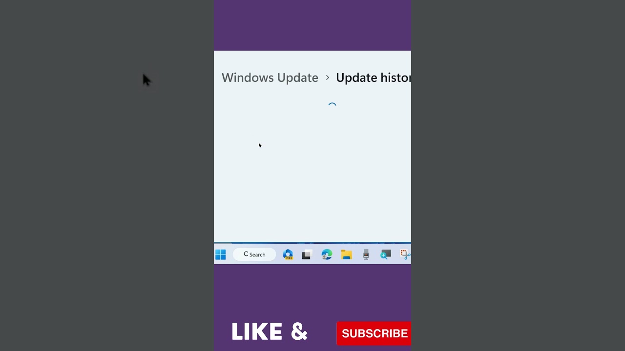 How to View Update History in Windows 11 / 10