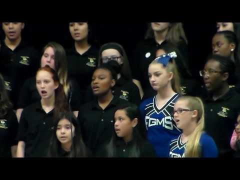 FGMS Girls Chorus _ Veterans Day Assembly 2016