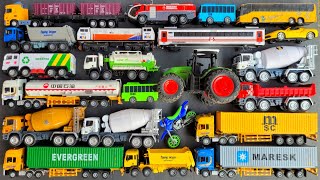 Sand Truck, Tractor, Water Cannon Car, Container Truck, Tank Truck, Motorcross, Trailer Truck, Bus