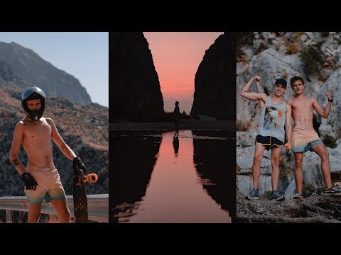 Sa Calobra - GoPro Longboard Escalada Cliff Jumping  | Rincones de Mallorca