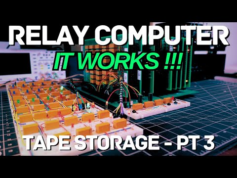 Relay Computer - Tape Storage (Part III)