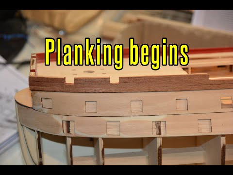 Montanes - part 19 Planking Begins