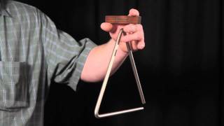TRE-HS10 - TreeWorks Chimes 10-inch Triangle, NEW video!