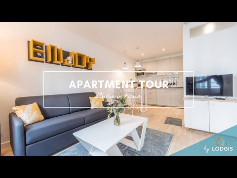 Apartment Tour // Furnished  24m2 in Paris – Ref : 11019090