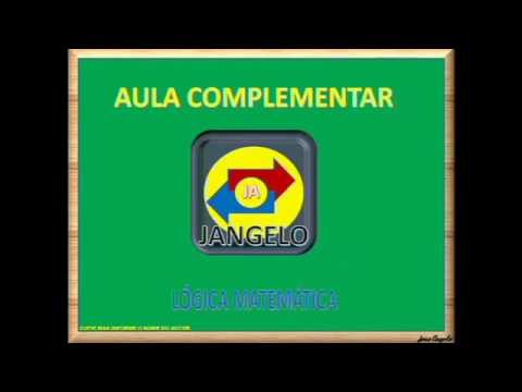 JANGELO   AULA 01 de 08    CONCEITOS LÓGICOS E SENTENÇAS