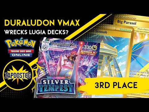 3rd Place Duraludon VMAX Deck BEATS Lugia VSTAR Easily!? (Pokemon TCG)