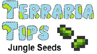 Terraria Tips - Jungle Seed Farming