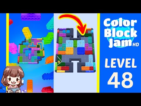 Color Block Jam Level 48 Guide