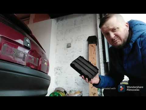 Rover 75 Rear Bumper Removal and Water Leak Fix