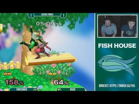 Fish House 5 SSBM - Phatgamer (Sheik) Vs. BigDK (Sheik) Losers Finals